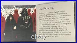 2023 UK 50P Darth Vader Emperor Palpatine Colorized 8g. 925 Silver Proof Box COA