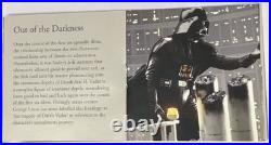 2023 UK 50P Darth Vader Emperor Palpatine Colorized 8g. 925 Silver Proof Box COA