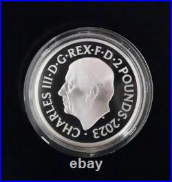 2023 UK Britannia Silver Proof Coin 1 oz OGP Box & COA ONLY 3450 Minted -#955