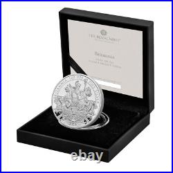 2023 UK Britannia Silver Proof Coin 1 oz OGP Box & COA ONLY 3450 Minted -#955