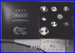 2023 U. S. Mint Limited Edition Silver Proof Set With Box & COA 2023 U. S. Mint Limited Edition Silver Proof Set With Box & COA