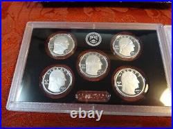2023 United States Silver Proof Set with Box & COA Free S&H USA
