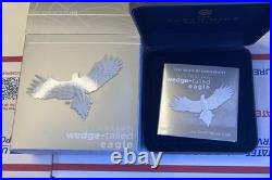 2024 3 oz Proof Australian Silver Wedge Tail Eagle Coin (Box, CoA)