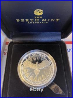 2024 3 oz Proof Australian Silver Wedge Tail Eagle Coin (Box, CoA)