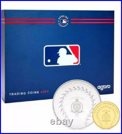 2024 Agoro Major League Baseball (MLB) Trading Coins Sealed Box! Chance at Gold 2024 Agoro Major League Baseball (MLB) Trading Coins Sealed Box! Chance at Gold