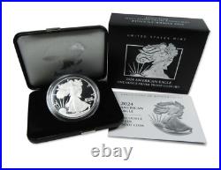 2024 American Silver Proof Eagle Box OGP & COA US Mint