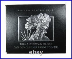 2024 American Silver Proof Eagle Box OGP & COA US Mint