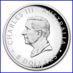 2024 Australia 5 oz Silver Swan Proof (High Relief, withBox & COA)
