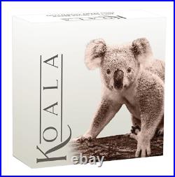 2024 Australia Koala 5 oz Silver High Relief Gilded Proof Coin 2024 Australia Koala 5 oz Silver High Relief Gilded Proof Coin