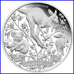 2024 Australia Perth Mint 125th Anniversary $1 1oz Silver Proof Box COA