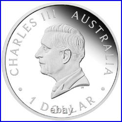 2024 Australia Perth Mint 125th Anniversary $1 1oz Silver Proof Box COA