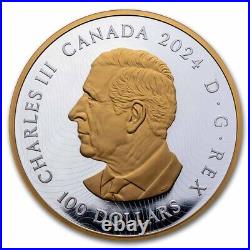 2024 Canada 10 oz Silver $100 The Cycle of Life Proof (Box/COA) 2024 Canada 10 oz Silver $100 The Cycle of Life Proof (Box/COA)