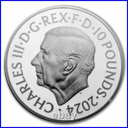 2024 Great Britain 5 oz Proof Silver Britannia (with Box & COA)