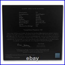 2024 Great Britain 5 oz Proof Silver Britannia (with Box & COA)