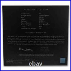 2024 Great Britain UK £10 BRITANNIA 5 Oz Silver Proof NGC PF70 FR with BOX