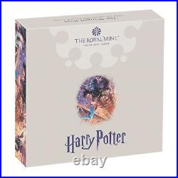 2024 Harry Potter Winged Keys 1 Oz Silver Proof Coin Box COA IN HAND