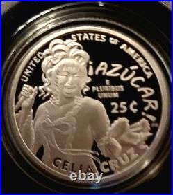 2024 Limited Edition Silver Proof Set -24RC CAMEO! 8 Coins-ASE Quarters, Box+OGP