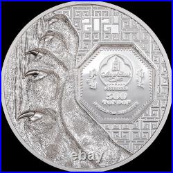 2024 Mongolia Wild Mongolia Snow Leopard 1 oz Silver Proof Coin 2024 Mongolia Wild Mongolia Snow Leopard 1 oz Silver Proof Coin