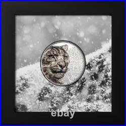 2024 Mongolia Wild Mongolia Snow Leopard 1 oz Silver Proof Coin 2024 Mongolia Wild Mongolia Snow Leopard 1 oz Silver Proof Coin