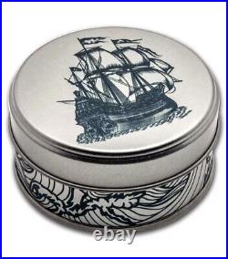 2024 Netherlands 1 oz Silver Proof Ship Shilling PCGS PR70DCAM (withBox & COA)WOW