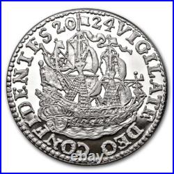2024 Netherlands 1 oz Silver Proof Ship Shilling (withBox & COA) 2024 Netherlands 1 oz Silver Proof Ship Shilling (withBox & COA)