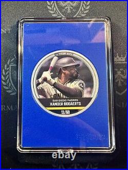2024 Niue 1 oz Silver MLB Trading Box Xander Bogaerts Sapphire Mintage #13 of 60 2024 Niue 1 oz Silver MLB Trading Box Xander Bogaerts Sapphire Mintage #13 of 60