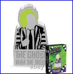 2024 Niue Beetlejuice Coin Colorized 1 oz. 999 Silver Proof Box/COA 2024 Niue Beetlejuice Coin Colorized 1 oz. 999 Silver Proof Box/COA