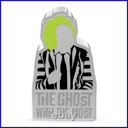 2024 Niue Beetlejuice Coin Colorized 1 oz. 999 Silver Proof Box/COA