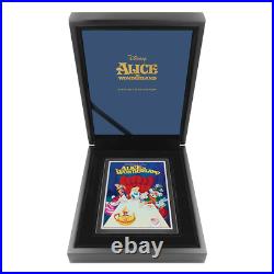2024 Niue Disney Alice in Wonderland 5 oz Silver Proof Poster Coin Mintage 200 2024 Niue Disney Alice in Wonderland 5 oz Silver Proof Poster Coin Mintage 200