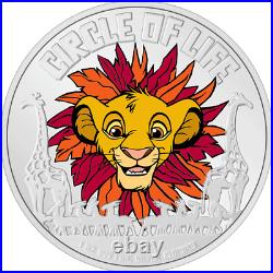 2024 Niue Disney Lion King 30th Ann. Circle of Life 1 oz Silver Proof Coin