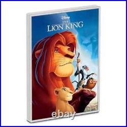 2024 Niue Disney Movie Poster Lion King 5 oz Silver Proof Coin MINTAGE OF 200