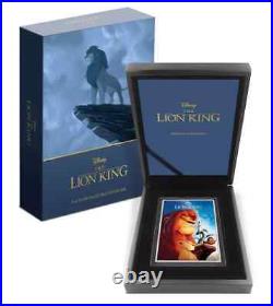 2024 Niue Disney Movie Poster Lion King 5 oz Silver Proof Coin MINTAGE OF 200