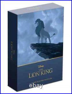 2024 Niue Disney Movie Poster Lion King 5 oz Silver Proof Coin MINTAGE OF 200