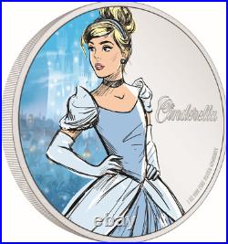 2024 Niue Disney Princess Cinderella 1 oz Silver Colorized Proof Coin 2024 Niue Disney Princess Cinderella 1 oz Silver Colorized Proof Coin