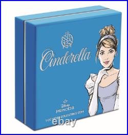 2024 Niue Disney Princess Cinderella 1 oz Silver Colorized Proof Coin 2024 Niue Disney Princess Cinderella 1 oz Silver Colorized Proof Coin