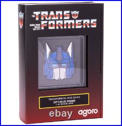2024 Niue Hasbro Transformers Heads Optimus Prime 1 oz Silver Proof Coin 2024 Niue Hasbro Transformers Heads Optimus Prime 1 oz Silver Proof Coin