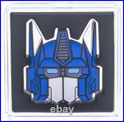2024 Niue Hasbro Transformers Heads Optimus Prime 1 oz Silver Proof Coin 2024 Niue Hasbro Transformers Heads Optimus Prime 1 oz Silver Proof Coin