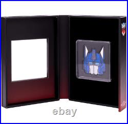 2024 Niue Hasbro Transformers Heads Optimus Prime 1 oz Silver Proof Coin 2024 Niue Hasbro Transformers Heads Optimus Prime 1 oz Silver Proof Coin