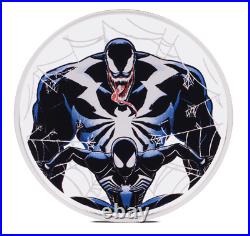 2024 Niue Marvel VENOM Coin Colorized 1 oz. 999 Silver Proof Box/COA 2024 Niue Marvel VENOM Coin Colorized 1 oz. 999 Silver Proof Box/COA