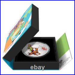 2024 Niue Scooby Doo Ruh Roo Coin Halloween Colorized 1 oz Silver Proof Box/COA