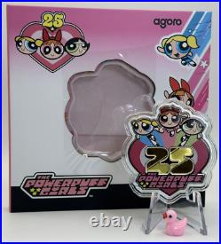 2024 Niue Warner Bros Powerpuff Girls 25th Ann. 3 oz Silver Proof Coin 2024 Niue Warner Bros Powerpuff Girls 25th Ann. 3 oz Silver Proof Coin