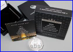2024 P Greatest Generation Proof Silver Dollar Coin Box and COA Commemorative $1 2024 P Greatest Generation Proof Silver Dollar Coin Box and COA Commemorative $1