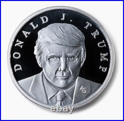 2024 President Trump Victory Silver Medal 1 Troy Oz PCGS Gem Proof BOX5