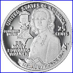 2024 S American Women Quarter 10 Pack ATB 99.9% Silver Proof Sets No Box or COA