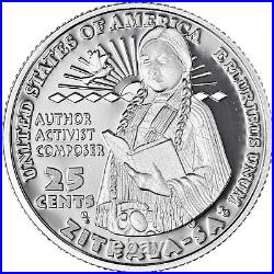 2024 S American Women Quarter 10 Pack ATB 99.9% Silver Proof Sets No Box or COA