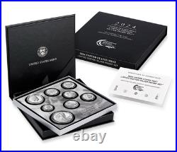 2024 S Limited Edition Silver Proof Set With Original Box & COA. #C1630