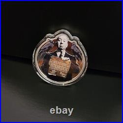 2024 Samoa 125 Years of Alfred Hitchcock 3oz Silver Proof $5 Coin