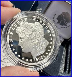 2024 Silver Proof $1 PEACE & MORGAN 2 Coin Set with BOX/COA US MINT S