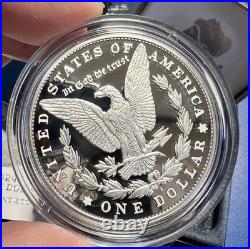 2024 Silver Proof $1 PEACE & MORGAN 2 Coin Set with BOX/COA US MINT S