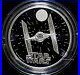 2024 Star Wars TIE Fighter Iconic Vehicles Silver Proof 1 oz UK Coin Box & COA